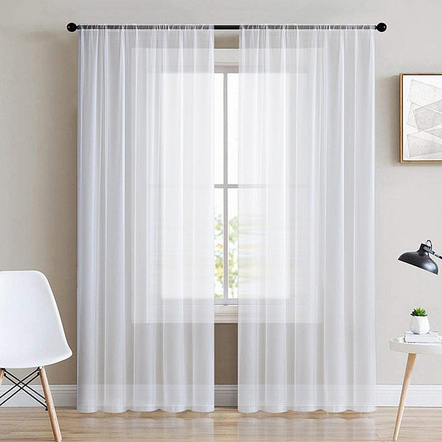 Enkel og elegant tynn gardin