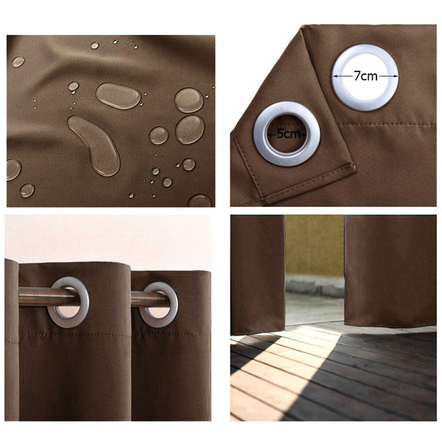 Værbestandig utegardin for balkong