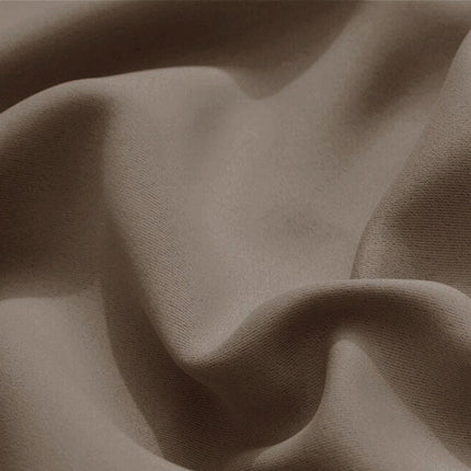 Brun værbestandig gardin til uteplass