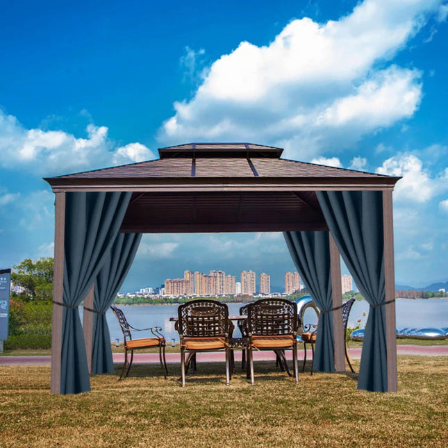 Utegardin for privatliv på uteplassen