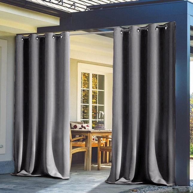 Vannavstøtende utegardin for pergola