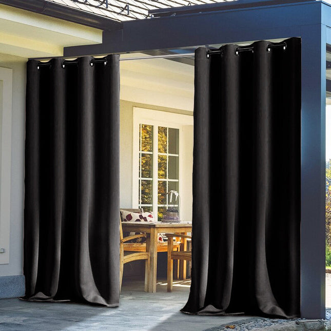 Værbestandig utegardin for hagepaviljong