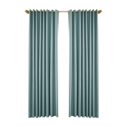 Lystett utendørs gardin med maljer