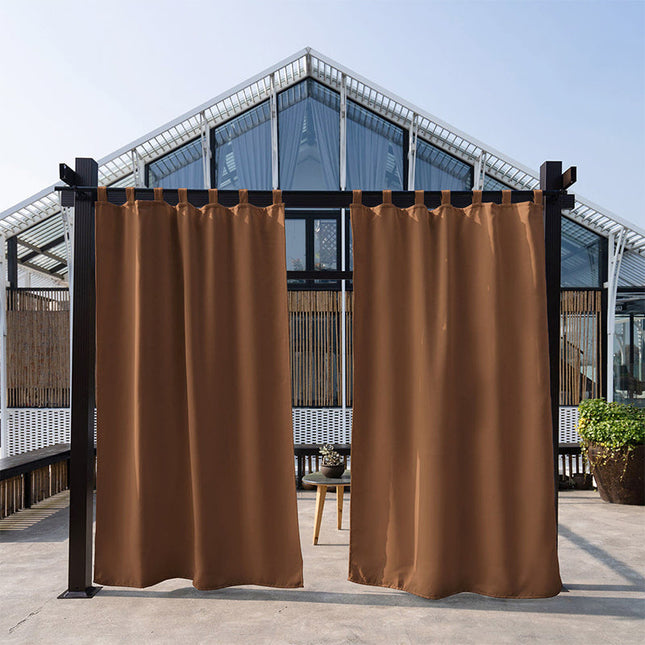 Vanntett utegardin med hemper for terrasse