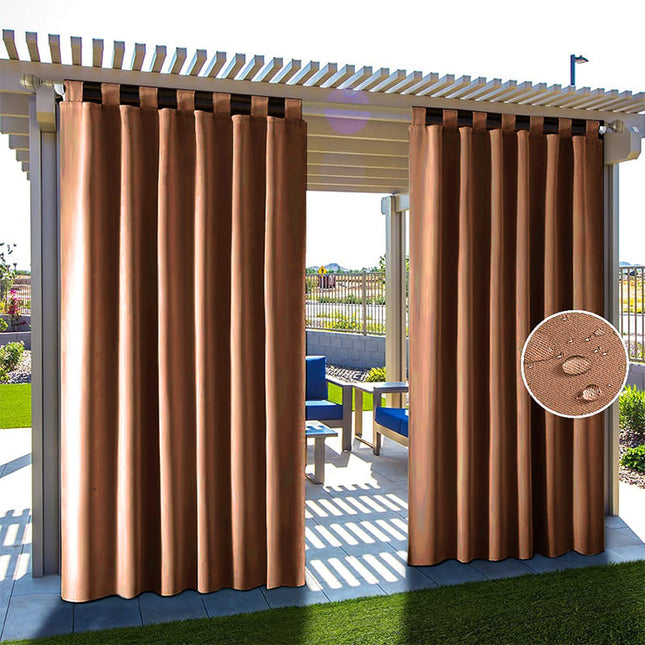 Vanntett utegardin med hemper for terrasse