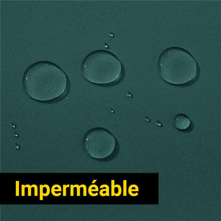 Tealgrønn utendørs gardin for uteplass