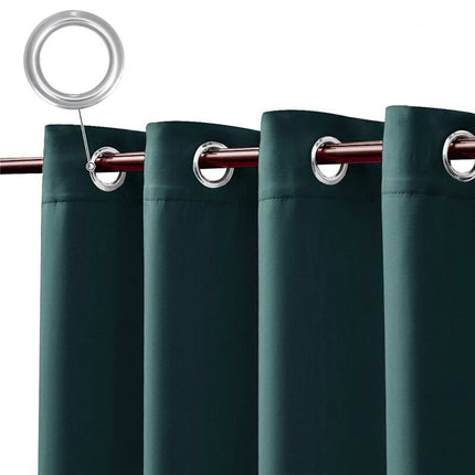 Tealgrønn utendørs gardin for uteplass