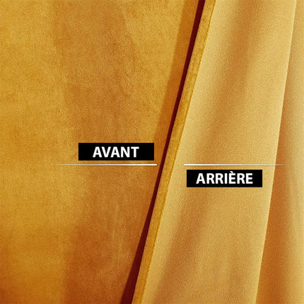 Luksuriøs termisk gardin i gull