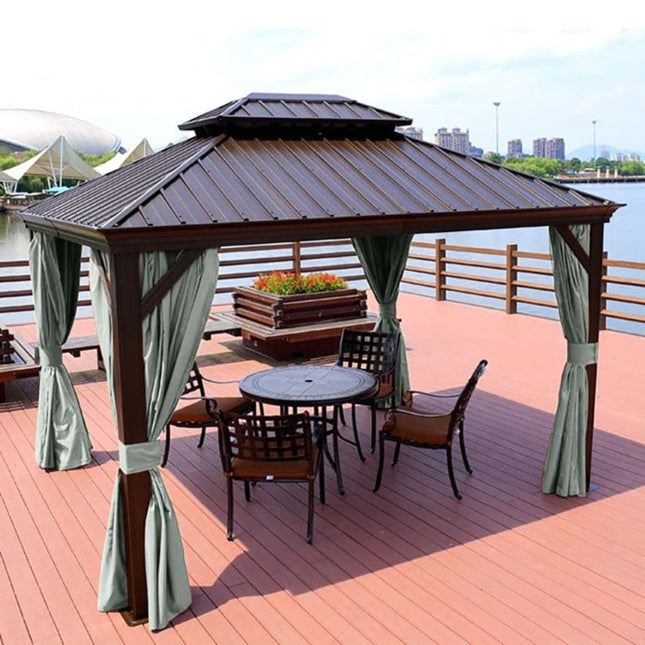 Moderne utendørs gardin for pergola