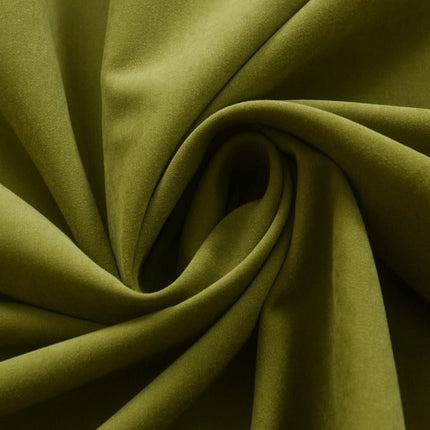 Grønn lystett panelgardin for vindu