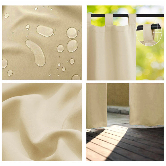 Utendørs gardin Mirabelle for pergola