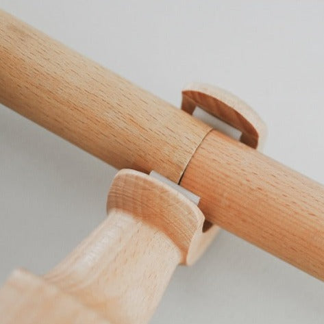 Klassisk gardinstang i tre-look